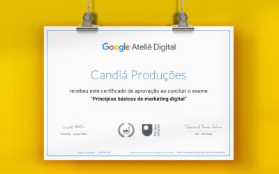 Conquistamos a certificação em marketing digital do Google
