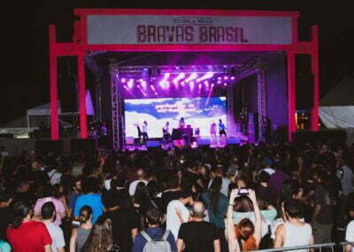 Festival de Música Bravas Brasil em defesa da vida das mulheres