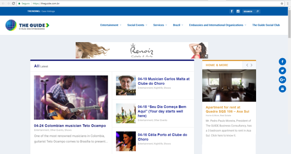 THEGUIDE homepage d600 Comunicação e marketing para marcas, causas, eventos e cultura