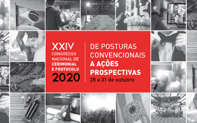 Estão abertas as inscrições para a XXIV edição do Congresso Nacional de Cerimonial e Protocolo