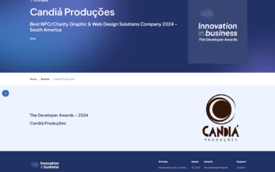 Candiá Produções é reconhecida como a melhor agência de comunicação e marketing para ONGs na América do Sul